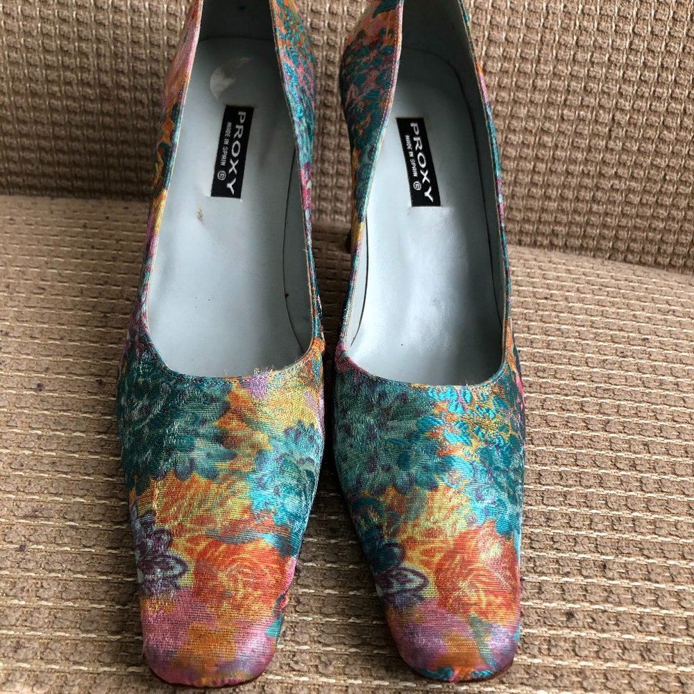Proxy Women's Multi color Pumps.